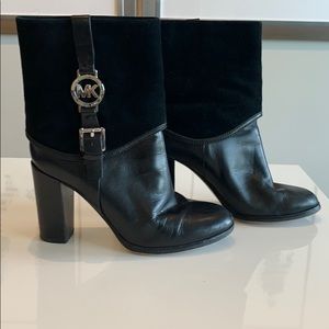 Gorgeous Michael Kors Black Leather Boots